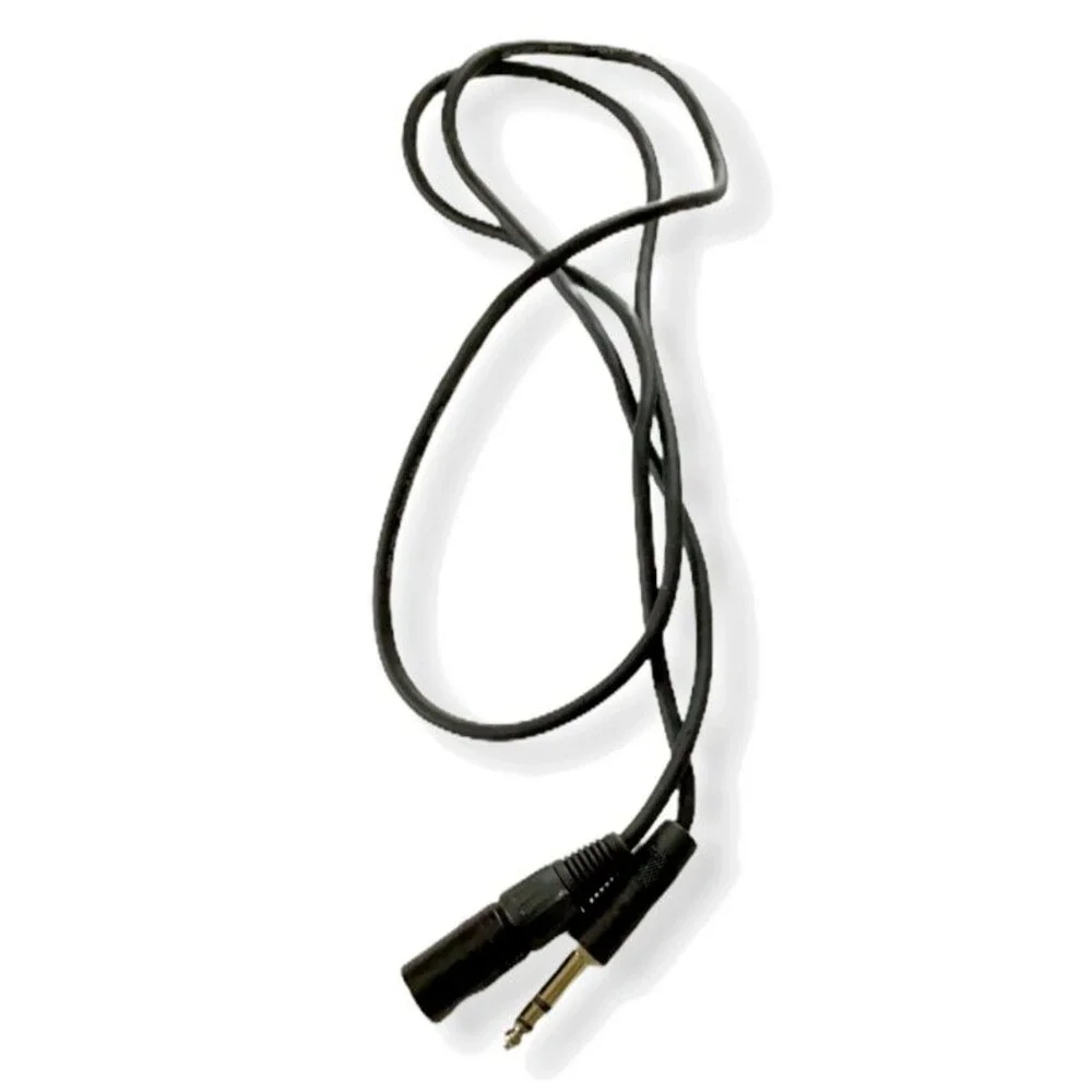 DynaMike Audio Video Microphone Cable Cords XLR Stereo 5 Ft 10 Ft Lot 2 Black